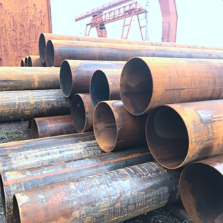 Large requirements solders steel tube